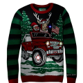 PK1819HX Männer Ugly Christmas Sweater Light-up